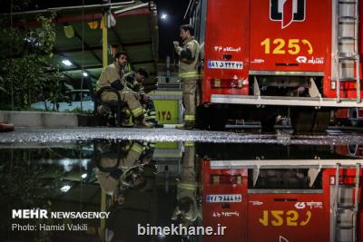 توضیحات پلیس در مورد علت آتش سوزی انبار لباس خیابان جمهوری