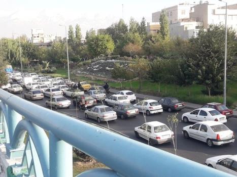 آغاز ترافیك بامداد شنبه پایتخت زودتر و پر حجم تر