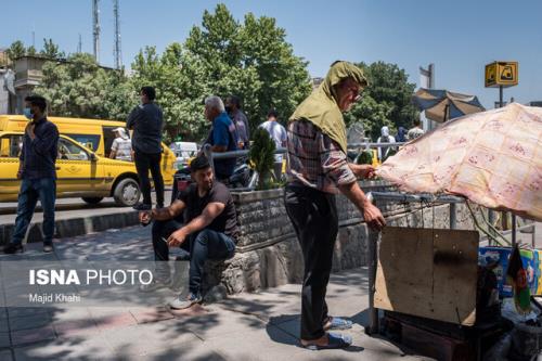 افزایش دمای هوا و ازن در استان تهران