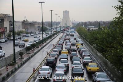 ترافیك سنگین صبحگاهی در بزرگراه های پایتخت