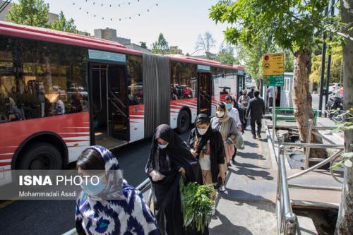 احتمال شروع واكسیناسیون رانندگان اتوبوس اواخر هفته آتی