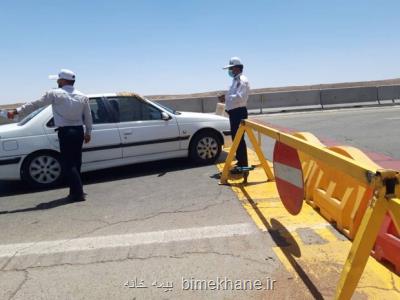 جریمه و بازگرداندن در انتظار خودرو های غیر بومی در خروجی های تهران