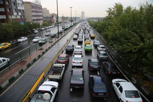 ترافیک سنگین صبحگاهی در بزرگراه های غربی تهران