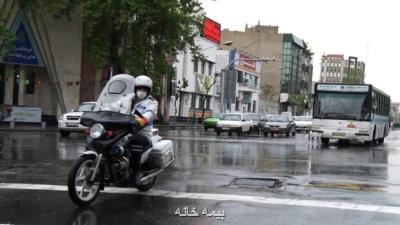 باران ترافیک پایتخت را سنگین تر کرد