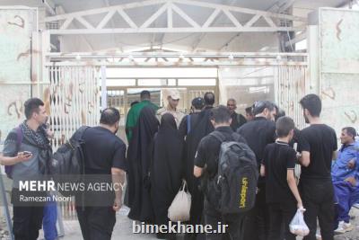 مرز مهران انتخاب ۶۵ درصد زوار اربعینی به همراه فیلم