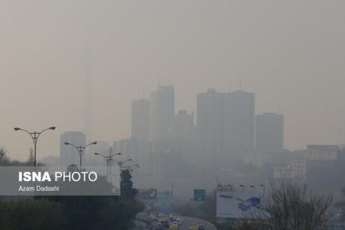 وضعیت هوای تهران در چهارمین روز آلودگی قرمز شد