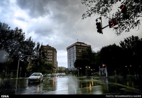 تداوم آلودگی هوای تهران بارانی