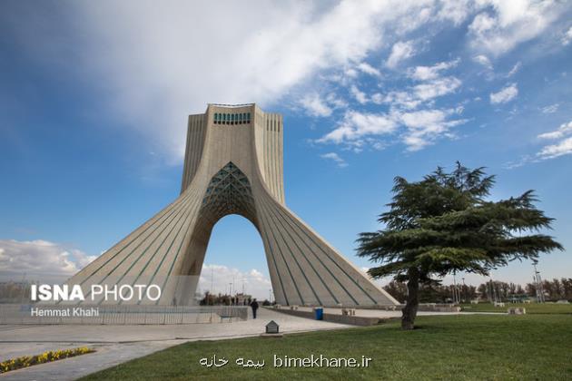۲۰ ایستگاه سنجش کیفیت هوای تهران در وضعیت قابل قبول