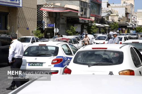 افزایش ترافیک در معابر شهر تهران