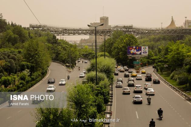 هوای تهران برای گروههای حساس ناسالم شد