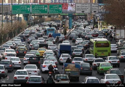 آخرین وضعیت ترافیکی معابر و بزرگراه های تهران