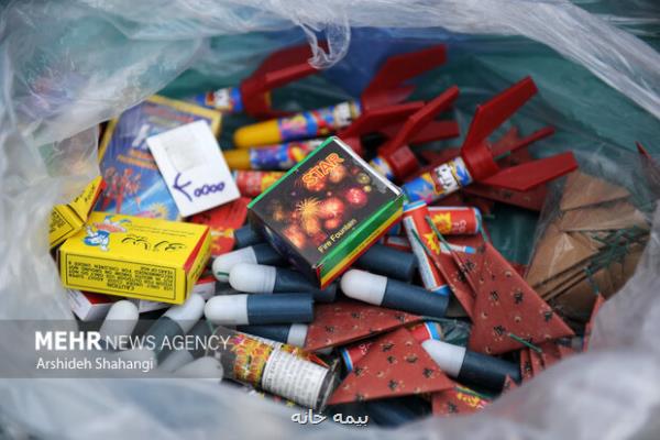 کشف ۲۴۶ هزار عدد مواد محترقه غیر مجاز در تهران