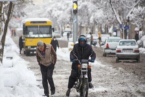 افزایش تصادفات در ایام برفی