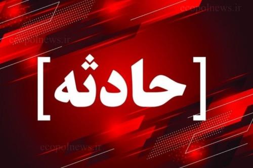 تصادف اتوبوس در بزرگراه آزادگان منجربه ترافیک شدید شد