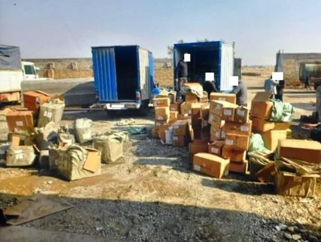 17 میلیاردریال کالای قاچاق از یک اتوبوس در میامی کشف شد