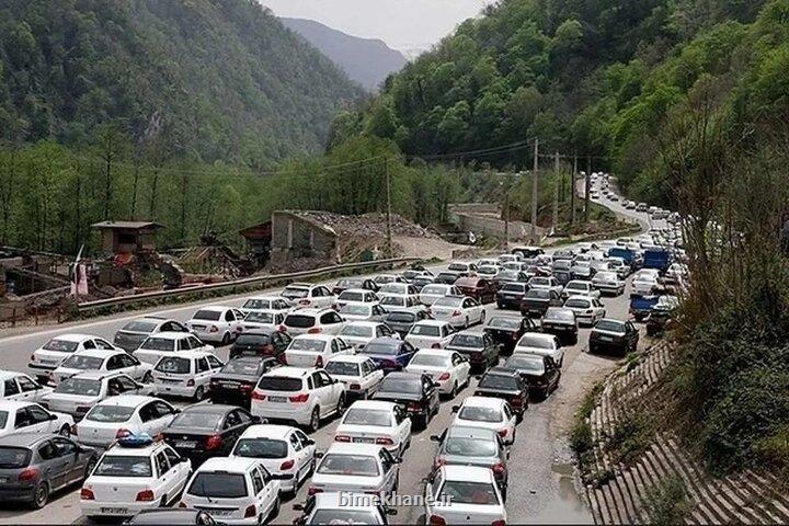 ترافیک عصرگاهی تهران در نخستین روز از ماه مبارک رمضان