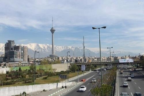 ترافیک عادی و روان در معابر و بزرگراه های پایتخت