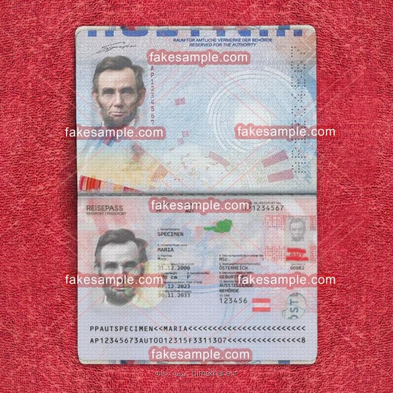 Fake Passport Templates