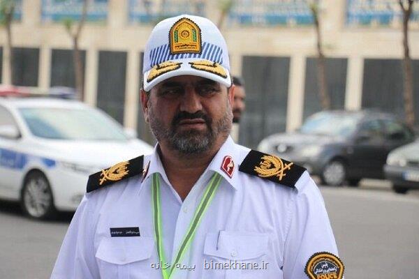 ۶۰ گلوگاه ترافیکی در تهران آماده باش پلیس راهور در روز جاری