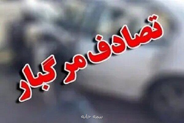 ۷ تصادف مرگبار در هفته پر حادثه تهران