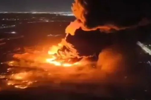 انفجار و حریق گسترده در یک کارخانه فولاد در ژاپن