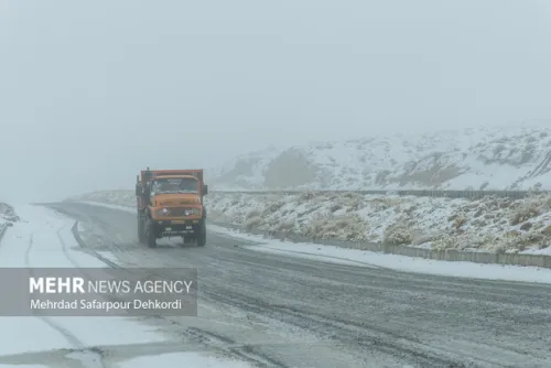 هشدار پلیس راه درباره ی وضعیت جوی جاده ها
