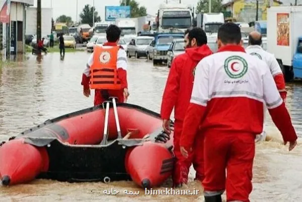 آماده باش امدادگران هلال احمر درپی ورود سامانه بارشی جدید به کشور