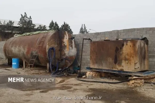کشف ۳۲ هزار لیتر سوخت قاچاق در شاهرود ۲ متهم دستگیر شدند
