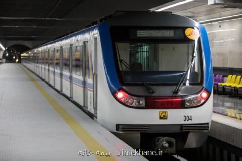 جابجایی مجانی بیشتر از 100 هزار مسافر با مترو در روز اربعین
