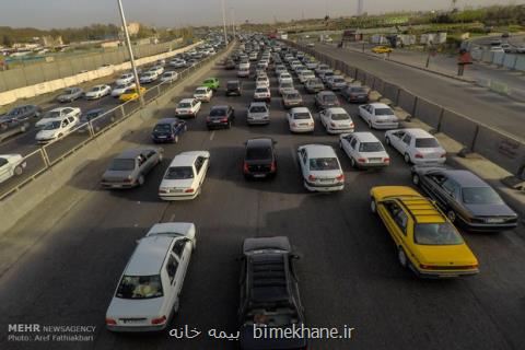 ترافیك سنگین در هراز