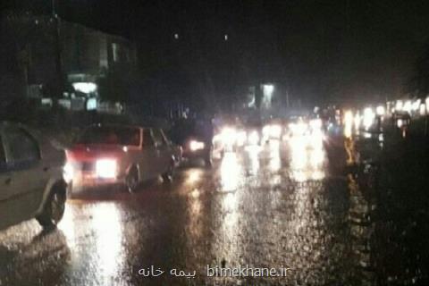 ترافیك نیمه سنگین در محور هراز