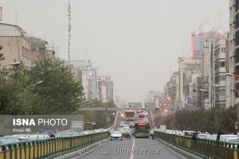 هوای تهران ناسالم برای گروه های حساس است