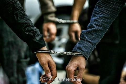 ۱۷ نفر از متهمان تحت تعقیب مراجع قضائی در جاجرم دستگیر شدند