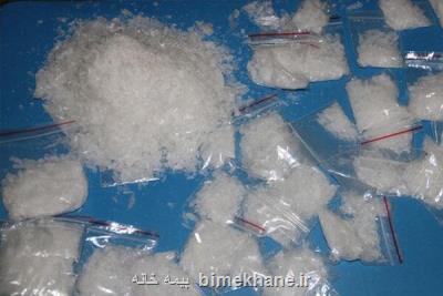 كشف یك كیلو مواد مخدر از نوع شیشه