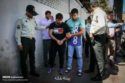 دستگیری ۲ خرده فروش محله شهدا