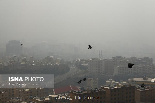 هوای تهران باردیگر آلوده شد