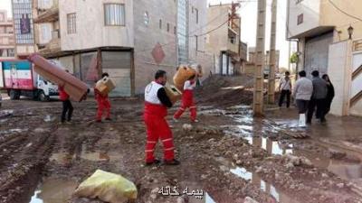 از نجات چهل گرفتار در كوه های كنگان تا فعالیت هفتاد امدادگر در سیل جنوب كرمان