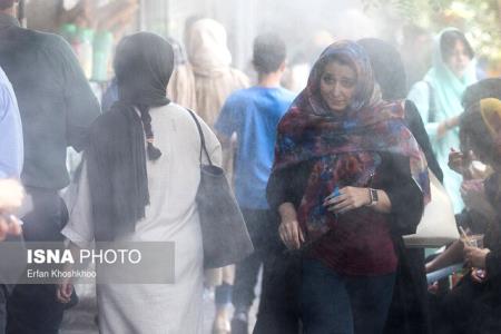 ازن چند روز از بهار تهران را آلوده كرد؟