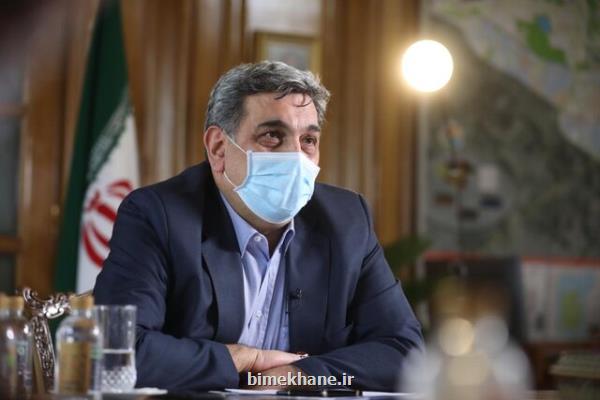 نصب یادبود پزشكان شهید در میدان هفت تیر