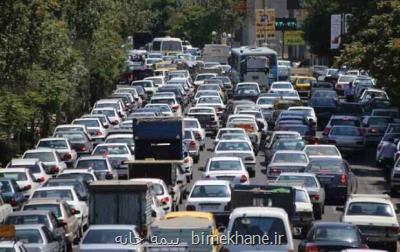 وضعیت ترافیك معابر اصلی پایتخت در اولین بامداد پاییزی
