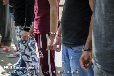 شبیخون پلیس اسلامشهر به اراذل و اوباش جنوب غرب تهران